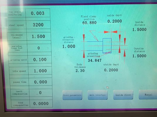 CNC 高精度 Tct 刃 磨き 機械 木工