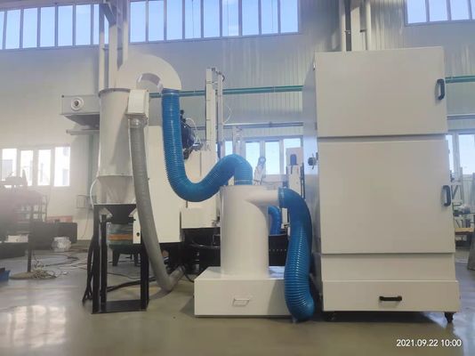 ロボット と 共 に 精密 な サーブ 刃 の CNC 砂 吹き 機
