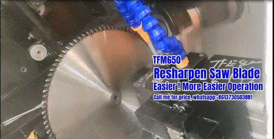 TFM650 CNC 円形Tct シャープブレード磨き機