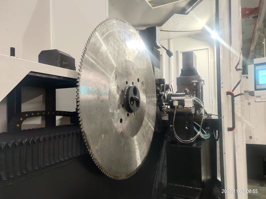 メタル 冷たい自動円形 刀片 磨き機