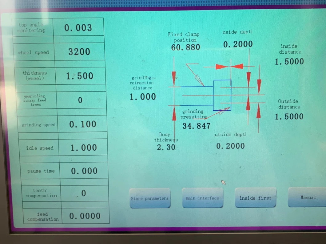 TORSEL プロフェッショナル サーブブレード シャーパー / CNC サーブブレード 磨き機 木工 6